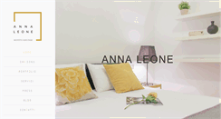 Desktop Screenshot of annaleone.com